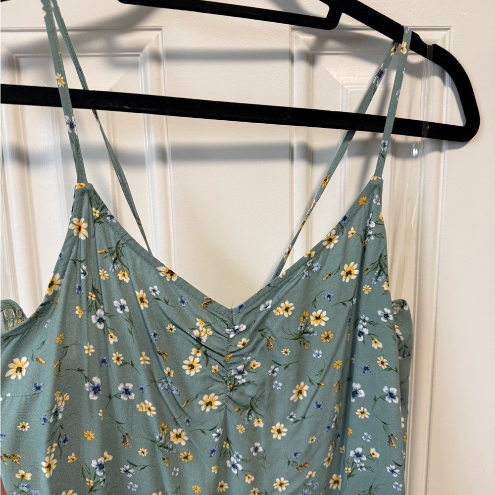 Floral Spaghetti Strap Dress
